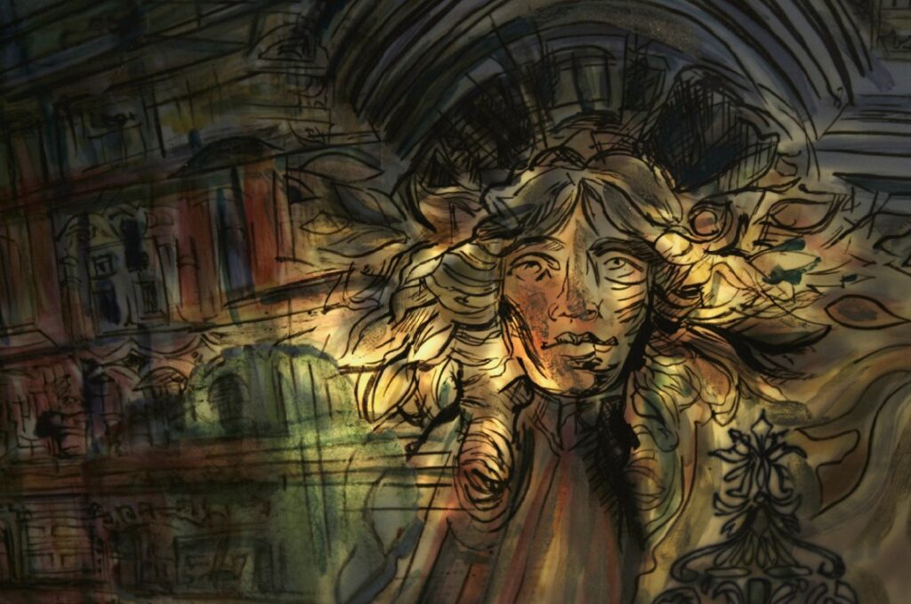 Porcelánový kvartet
„Pražská secese“ čtyřy obdélníkové
desky 84×72cm