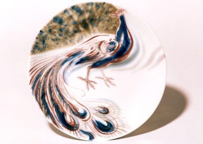 Talíře s ptačími motivy