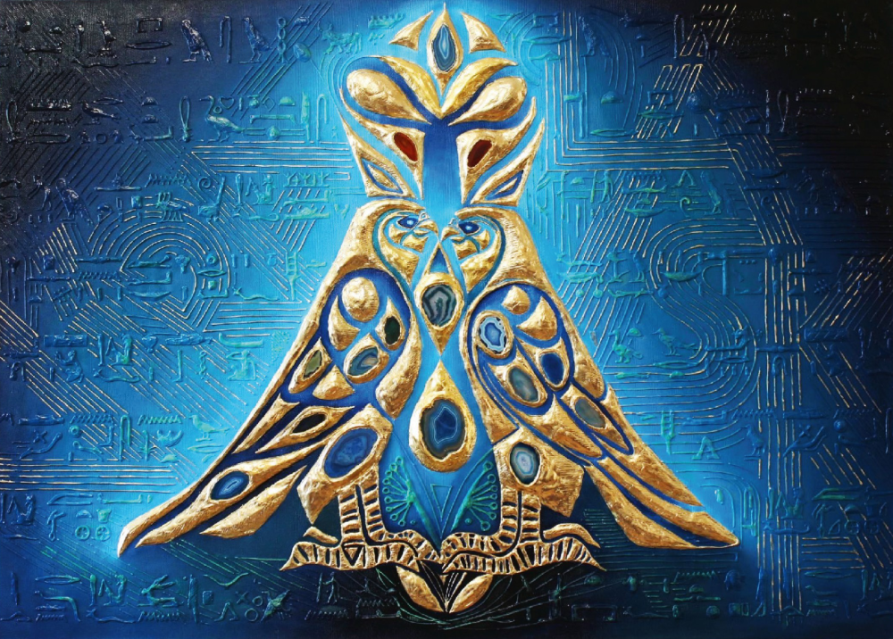 Brána Horuse (100 × 140 cm)