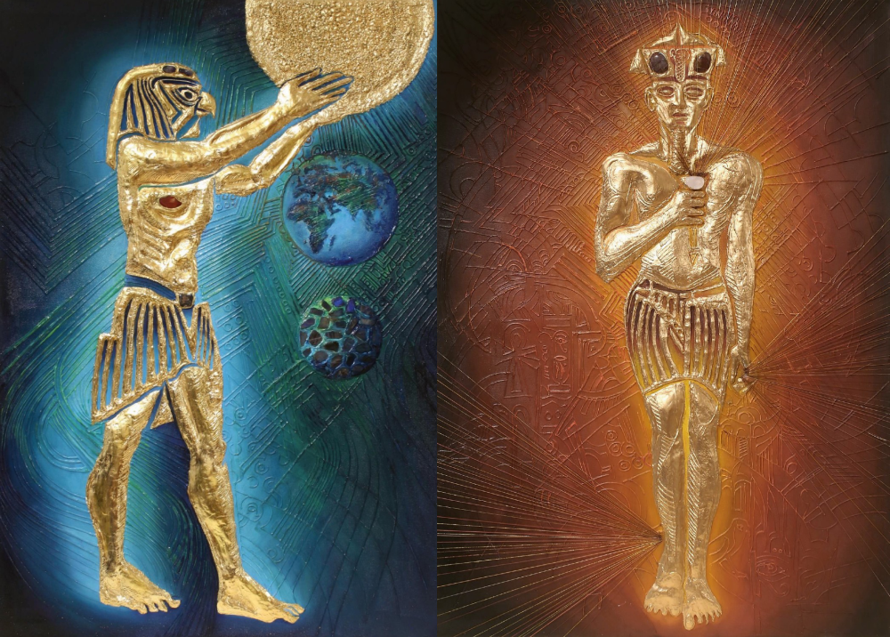 Kávová souprava „Tutanchamon“