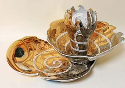 Porcelánový triptych „Arabská modlitba“