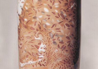 Váza „Gepard v keři“