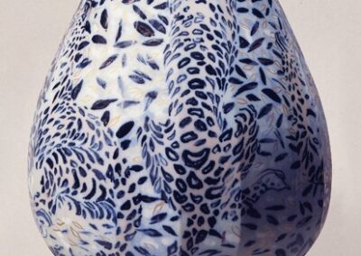 Váza „Gepardi v keři“